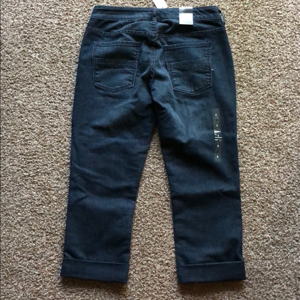 New York & Co curvy crop jeans, size 2